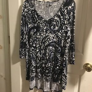 Fabulous High Low Tunic. 1X